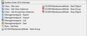 System Center 2012 Extended Integration Pack